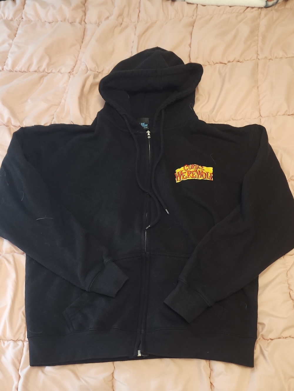Universal Studios Curse Of The Werewolf Zip Up Hoodie